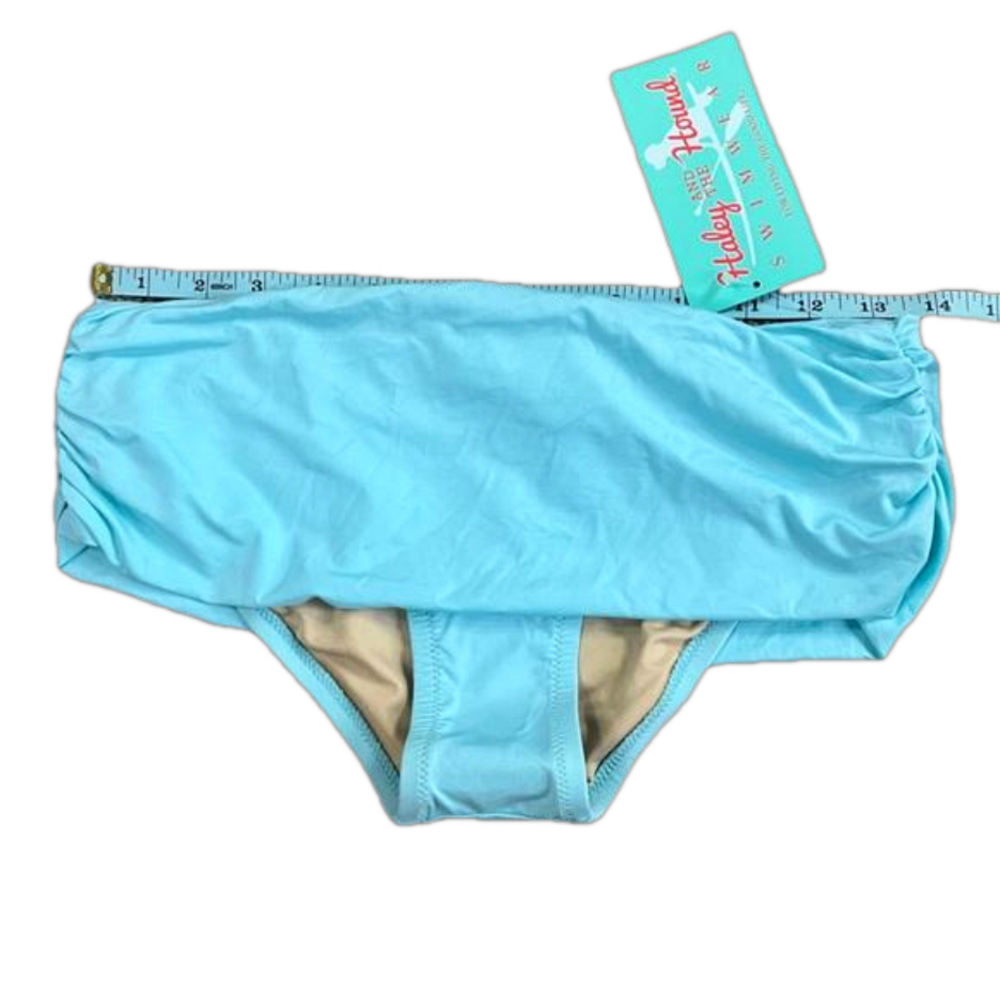 Haley and the Hound light teal bikini bottoms